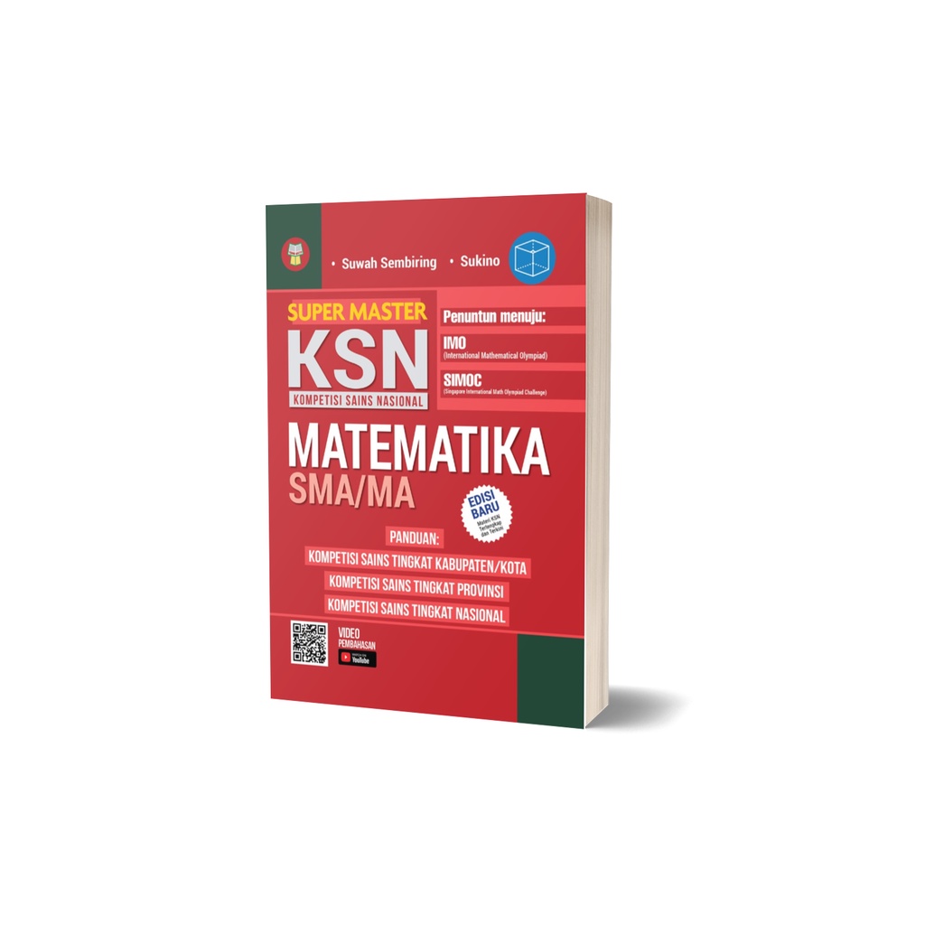 SUPER MASTER KSN SMA / MA BIOLOGI KIMIA KEBUMIAN MATEMATIKA FISIKA EKONOMI GEOGRAFI BUKU SAKTI ASTRONOMI (materi ksn terlengkap dan terkini)-MATEMATIKA