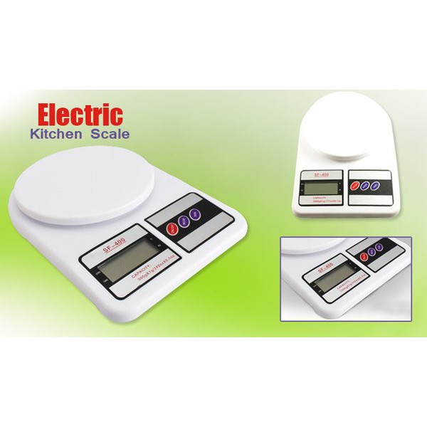 Timbangan Digital Murah Scale Dapur Digital Kue SF400 Pengukur Berat Makanan Bahan Elektrik Max 10Kg