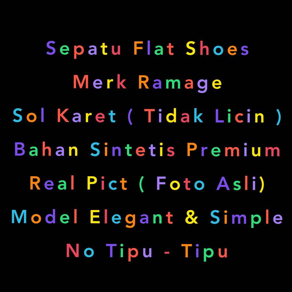 ORIGINAL ~ Flat Shoes Mules AP-04