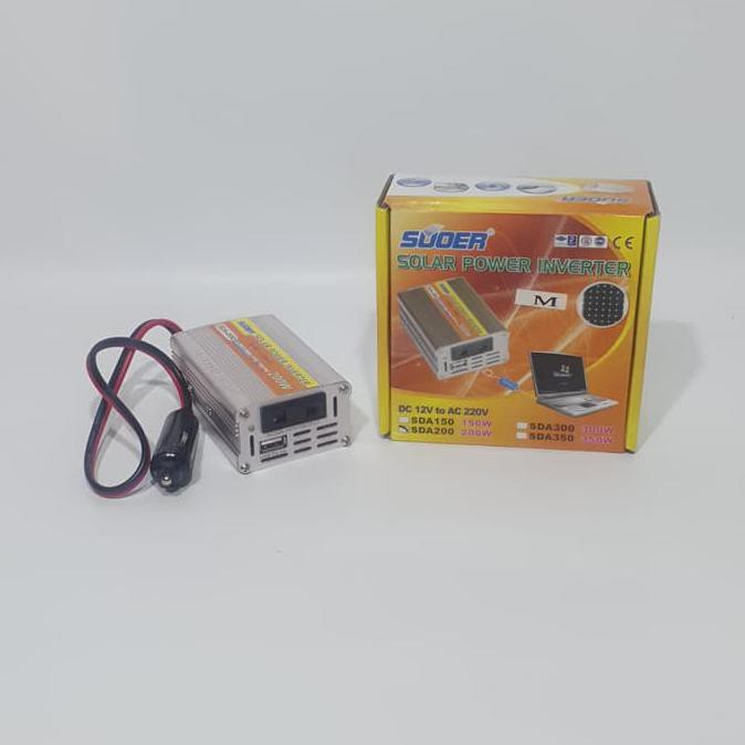 Solar power inverter SDA200 SUOER / power inverter mobil