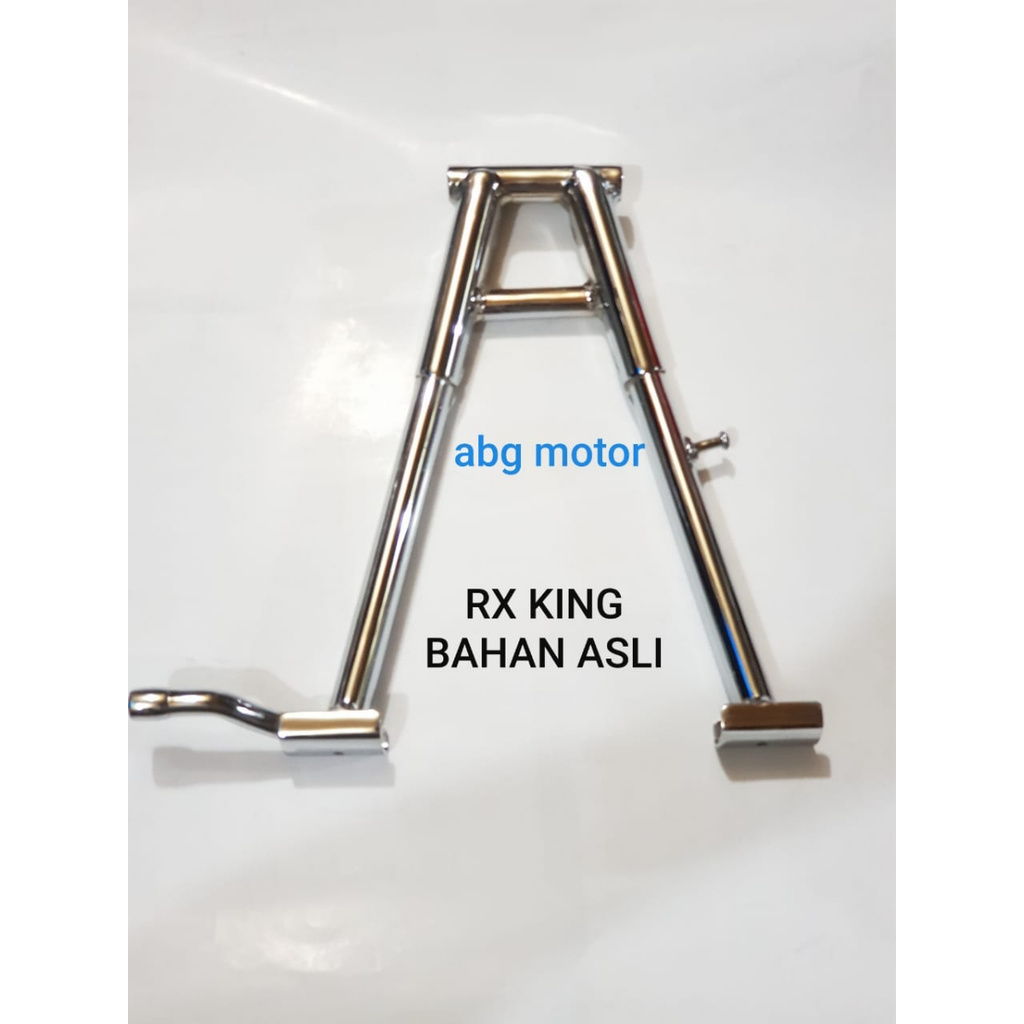 STANDAR TENGAH CAGAK DUA RX KING CHROME KILAT BISA COD