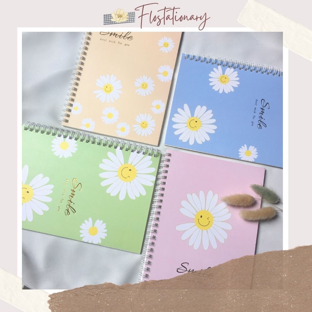 

[FS] Notebook Spiral Daisy Smile A5 New Motif