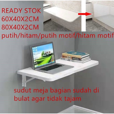  Meja  lipat dinding laptop Meja  belajar meja  makan meja  