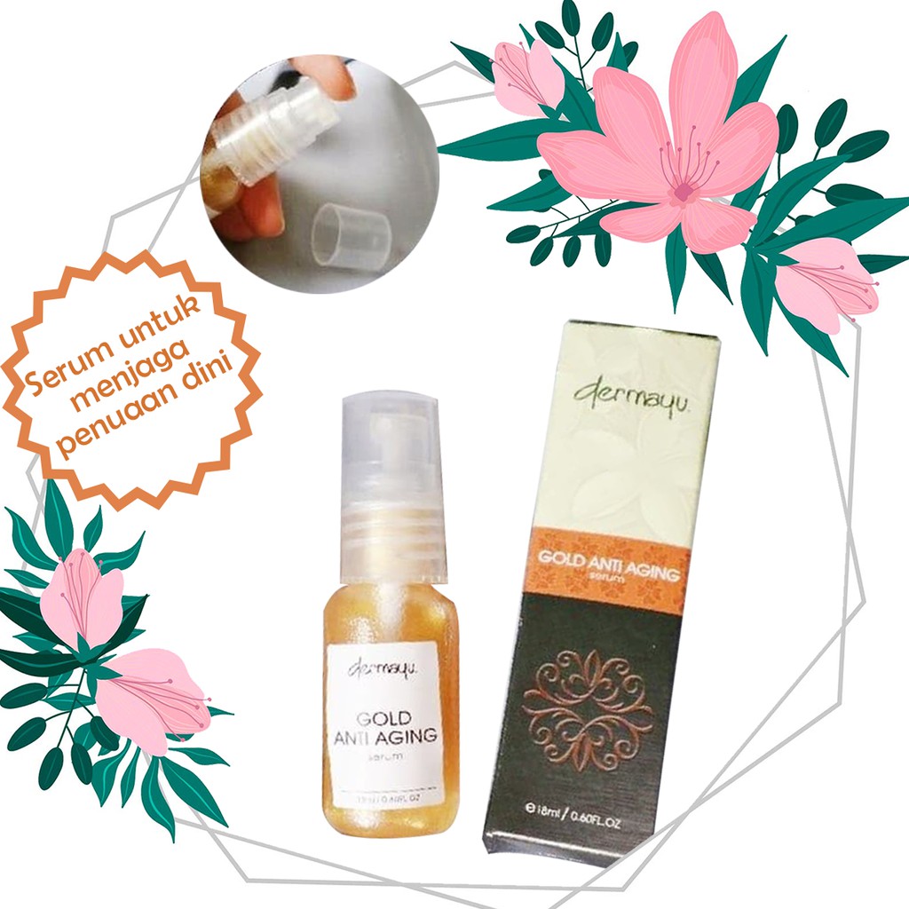 DERMAYU SERUM GOLD ANTI AGING / SERUM GOLD WHITENING