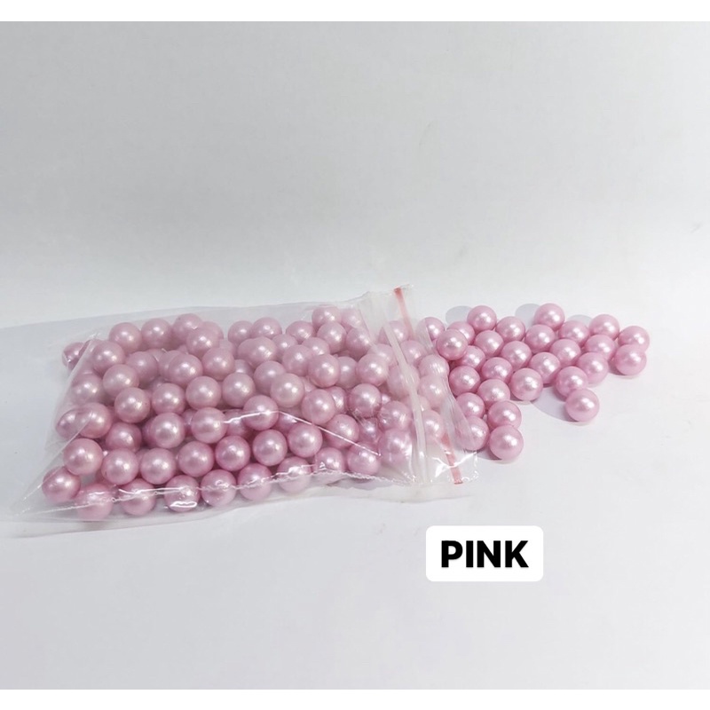 Aksesoris Mutiara Pearls Tanpa Lubang - 8mm