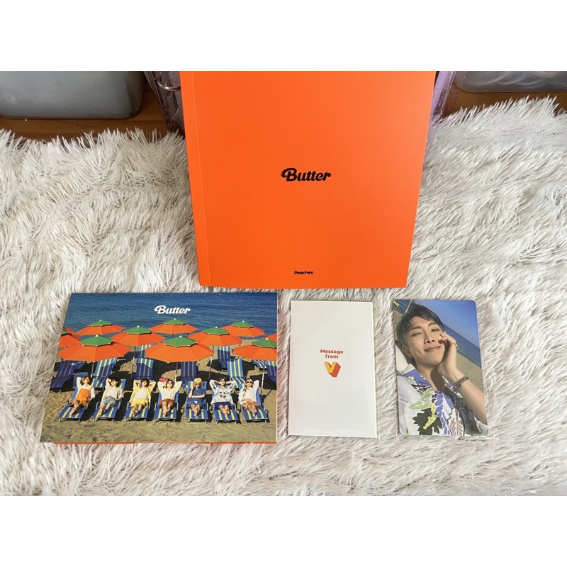 Jual [READY] SHARING BTS ALBUM BUTTER PEACH VER. / PHOTOCARD BUTTER