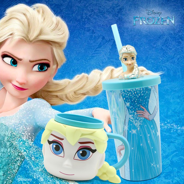 Unik PAKET MUG & TUMBLER FROZEN SERIES KARAKTER ELSA Berkualitas