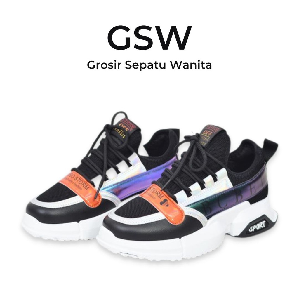 GSW - Sepatu Sport Wanita Import Fashion Wanita Korea Sport Wear ( K02 )