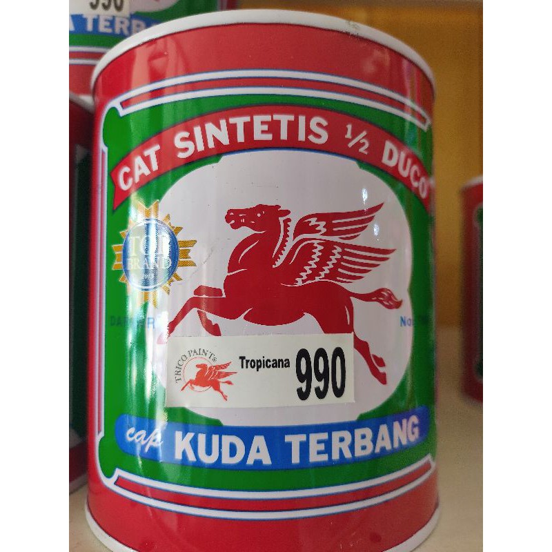 

Cat kuda terbang 1kg synthetic gloss paint/cat kuda dan besi