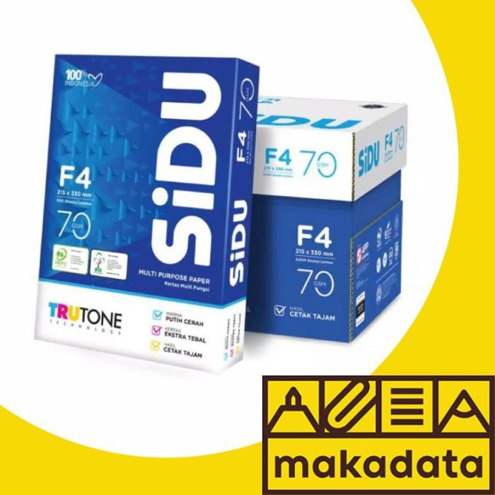 

Kertas Hvs | Print | Fotocopy Sidu F4 70 Gram (1Box)