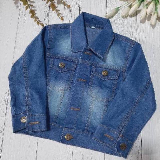 Jaket jeans anak