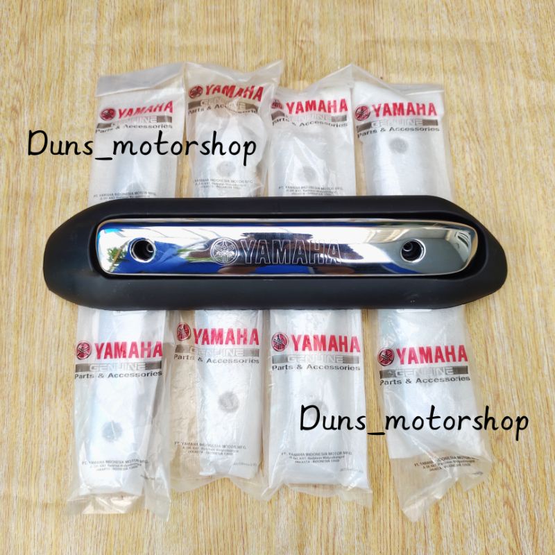 Cover tameng knalpot + list tameng knalpot mio smile mio soul fino original yamaha