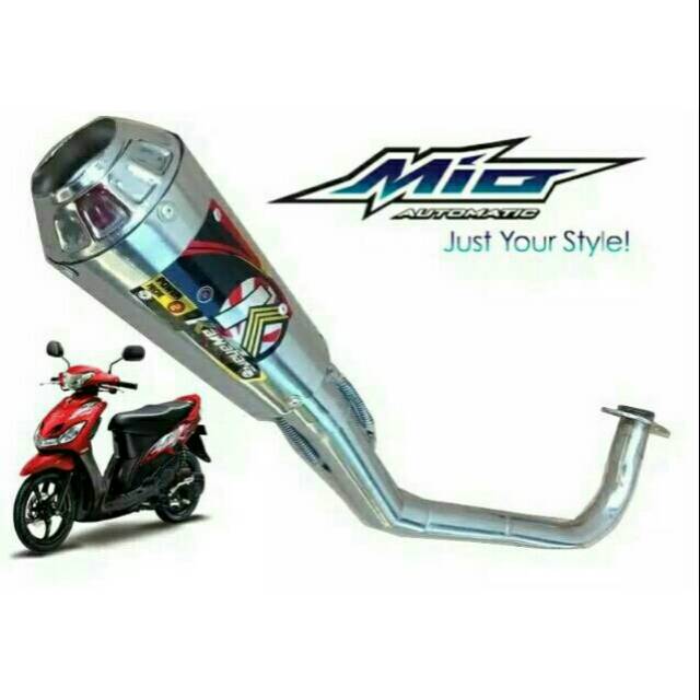 Knalpot Kawahara Mio Smile Mio Sporty