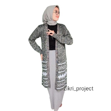 LONG CARDIGAN RAJUT TWIST Longcardy knit Wanita Woman Fashion/Cardigan rajut longcardy/long cardi motif/rajut motif/rajut kekinian /rajut model terbaru