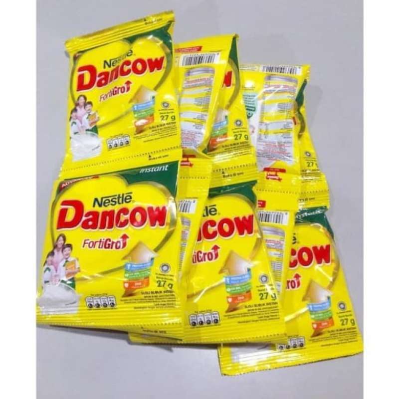 susu sachet murah Dancow fortigro full cream - dancow produk original - susu dancow full cream - dan