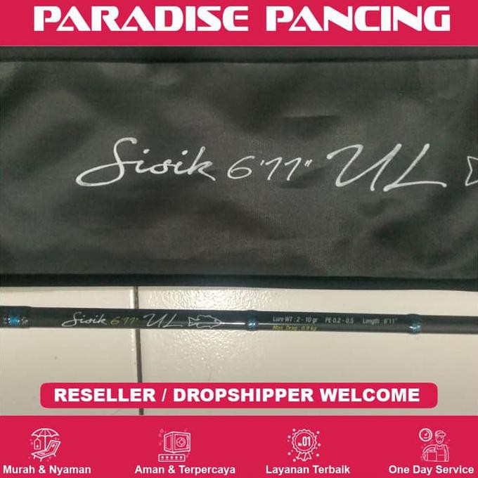 Joran Pancing Relix Nusantara Sisik 611Ul