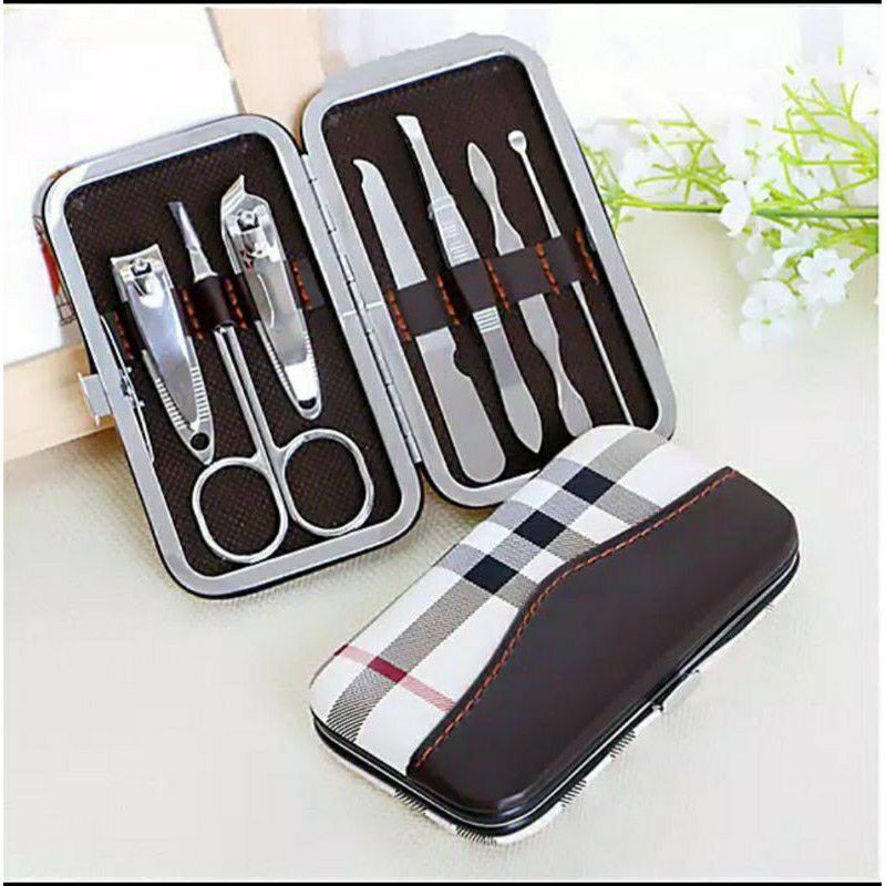 Gunting kuku set stainless Manicure set 7in1