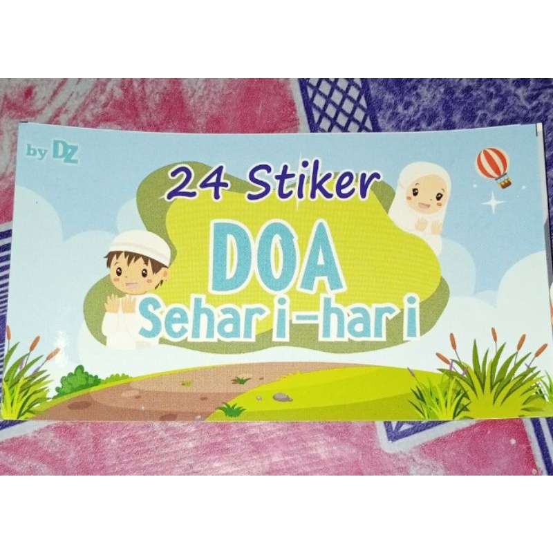 

stiker do'a sehari hari