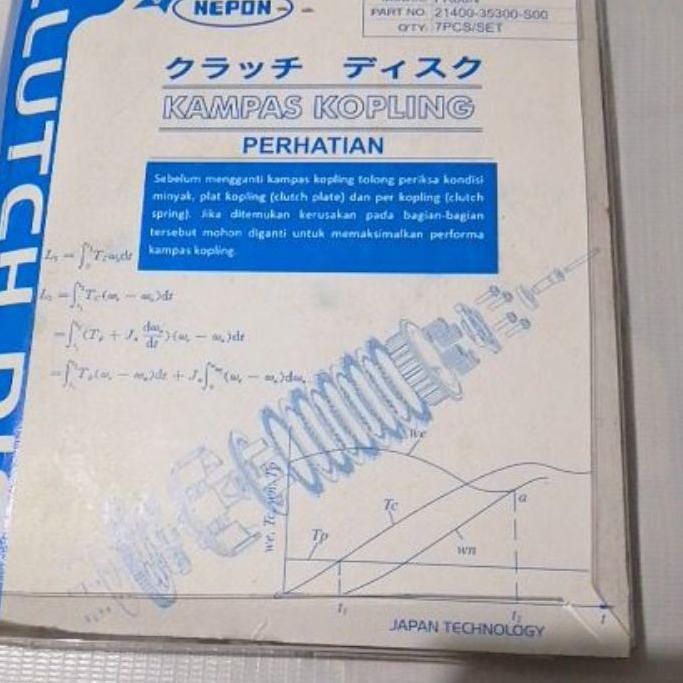 ☋ KAMPAS KOPLING RACING SUZUKI FR PNP FIZR VEGA JUPITER Z ORIGINAL NEPON ○