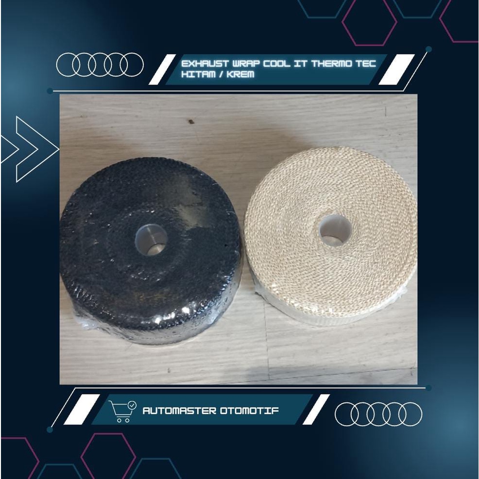 

Exhaust Wrap Cool It Thermo Tec Peredam Panas Knalpot Berlebihan