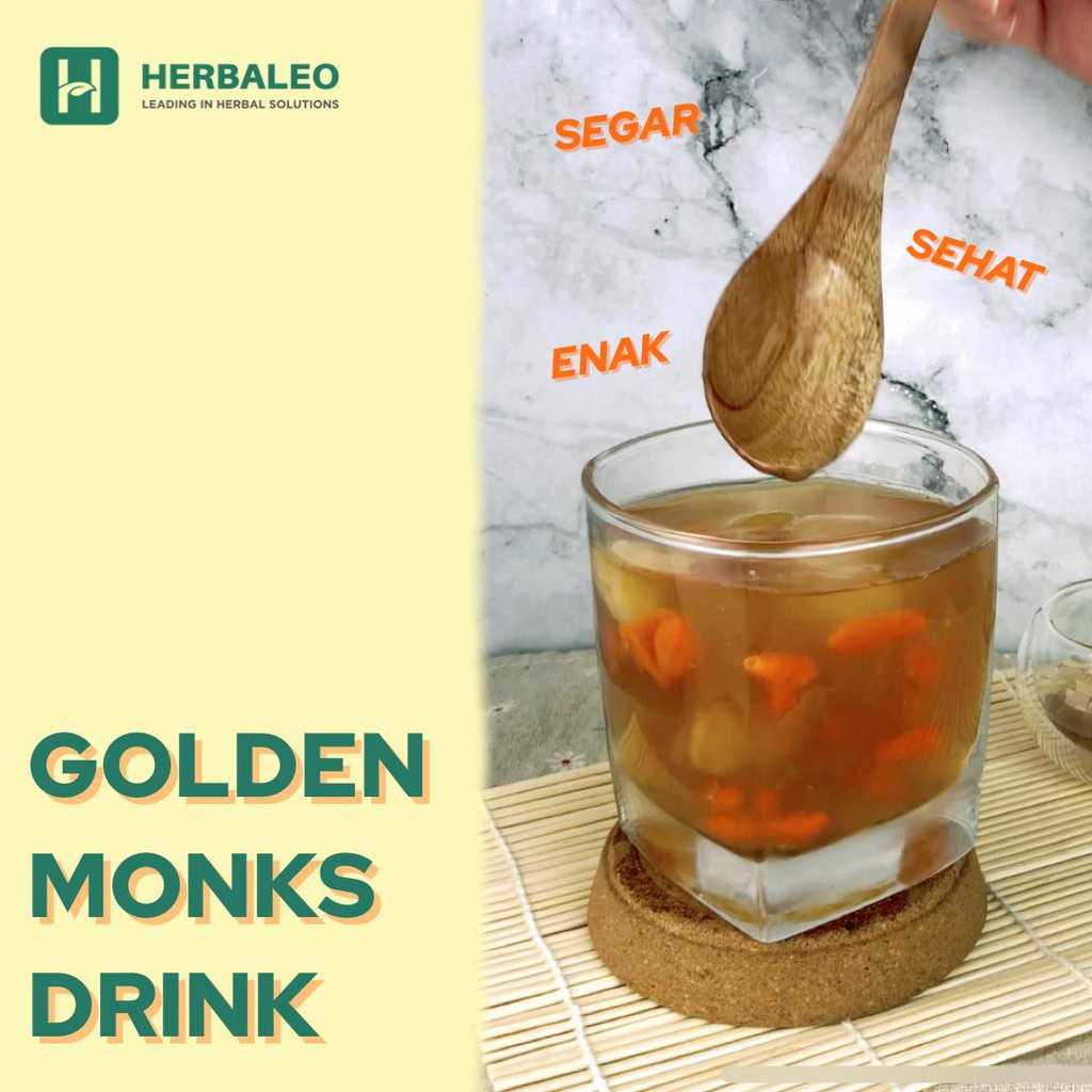 

Herbaleo Golden Monk Drink Minuman Herbal Healthy Drink Meningkatkan Daya Tahan Tubuh