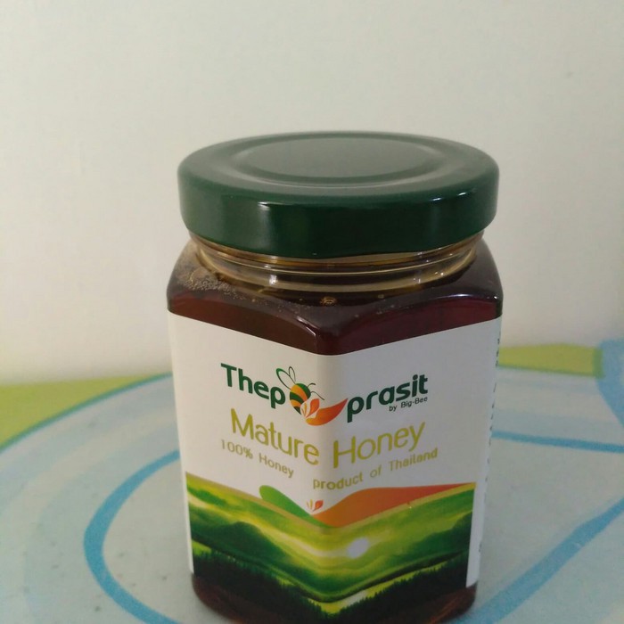 

Madu Thailand Thepprasit 300 gr Mature Honey Madu Murni Thep Prasit