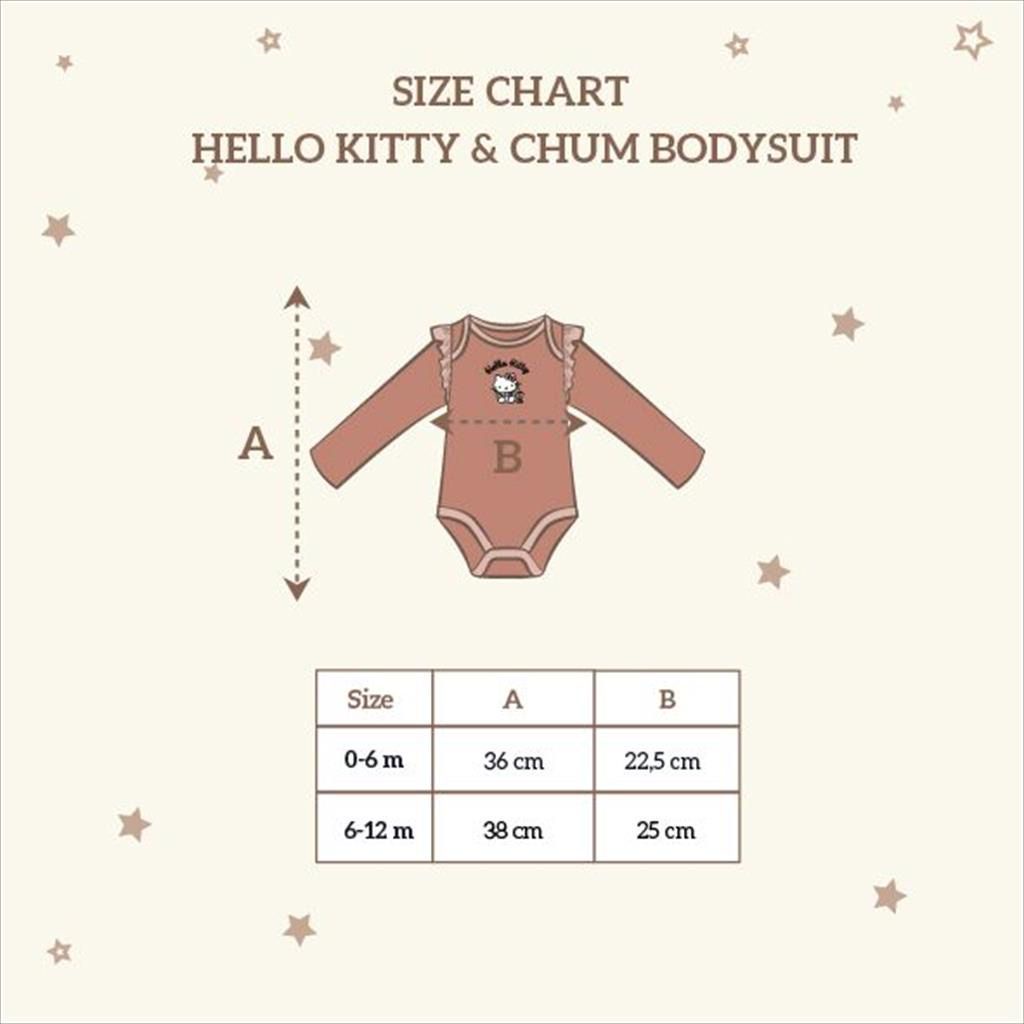 Palmerhaus Bodysuit Hello Kitty &amp; Chum 0-12 Bulan / Bodysuit Baby