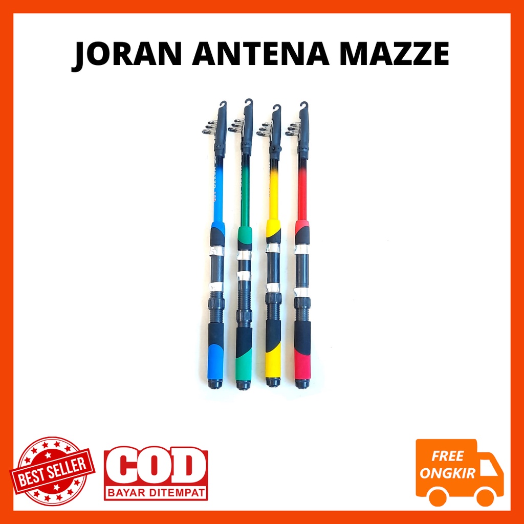 Joran Pancing ANTENA PLY FISH MEZZO 150CM 4 MARIT KOLONGAN Cocok Buat PEMULA Sangat SIMPLE