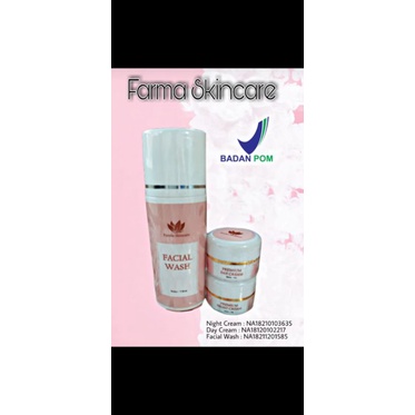 (BISA COD) FARMA SKINCARE BPOM/CREAM FARMA BPOM/SKINCARE FARMA BPOM ASLI 100%