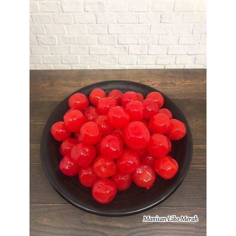 

MANISAN LIKO MERAH 500 GRAM | MANISAN PLUM | MANISAN CHERRY MANISAN BUAH CERMAI SNACKY MEDAN