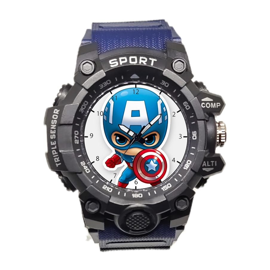 Jam Tangan Anak Sport Laki Laki Batman