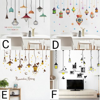 Reliza Wall Sticker Lampu Gantung Dapur Kitchen Stiker Reliza Wall Sticker Lampu Gantung Dapur Kitchen Stiker