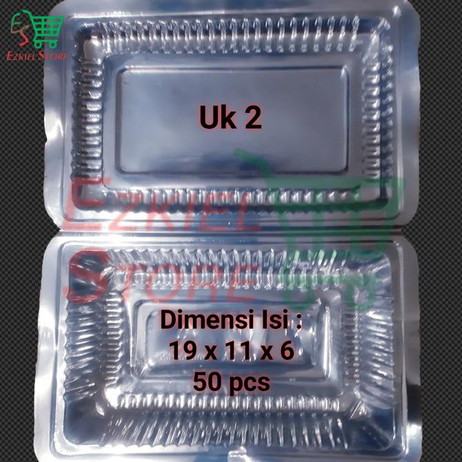 

Silahkan Order] Mika Plastik Kue Uk 2 | Mika Bening Kue Isi 50