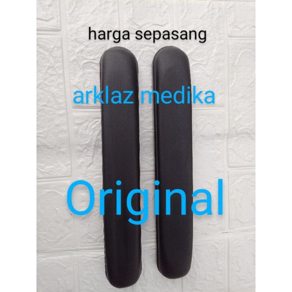 (Original) Dudukan tangan kursi roda standar satu pasang Exp Lama Termurah