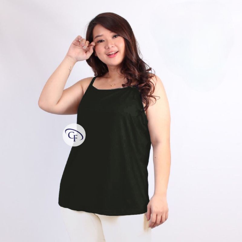 Tanktop Jumbo Wanita dan Tank Top Jumbo Soft