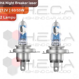 DIJAMIN OSRAM  H4 NBR  Laser  150 Next Generation Lampu  