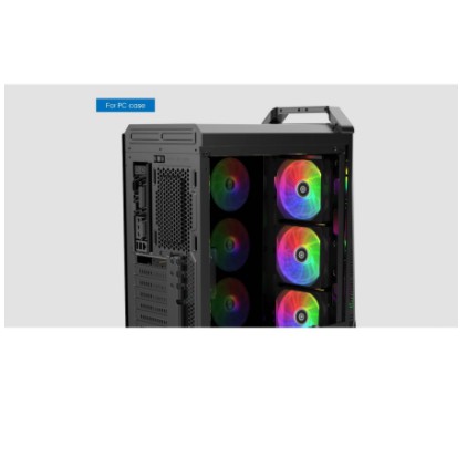 Fan case alseye led airmax 120mm running rgb m-120-mr m120 - Kipas Casing pc komputer 12cm