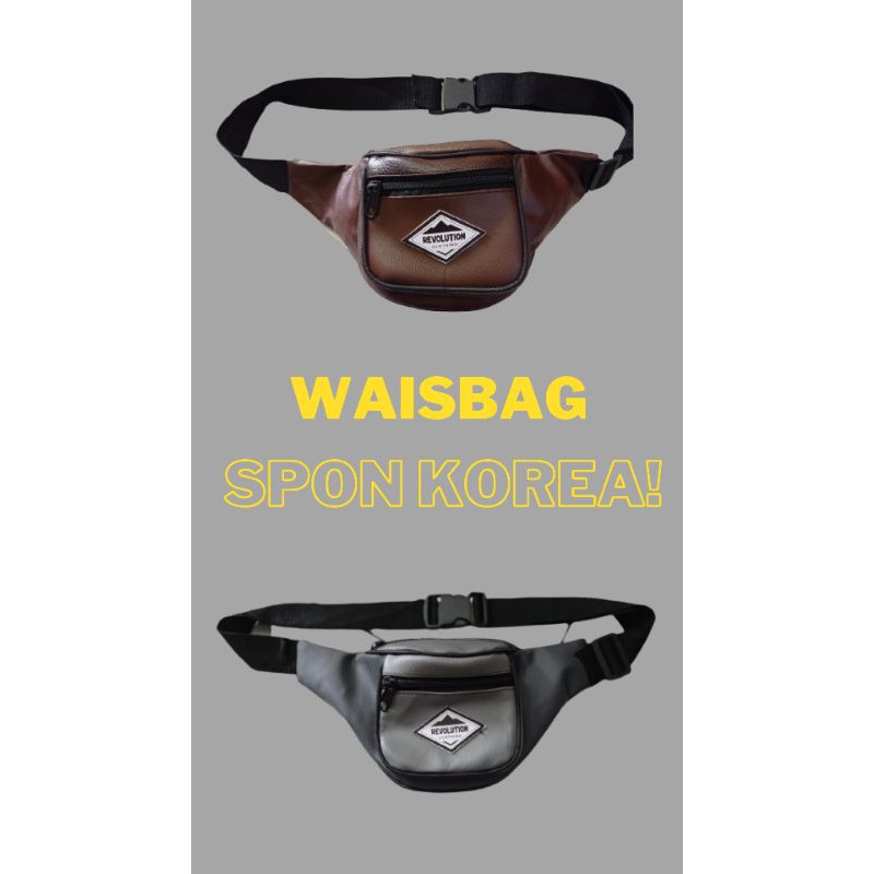 WAISBAG WATERPROOF (HARGA GLOSIR) TAS TERMURAH-TAS COWO-TAS WATERPROOF-TAS MINI-TAS PINGGANG-TAS HP