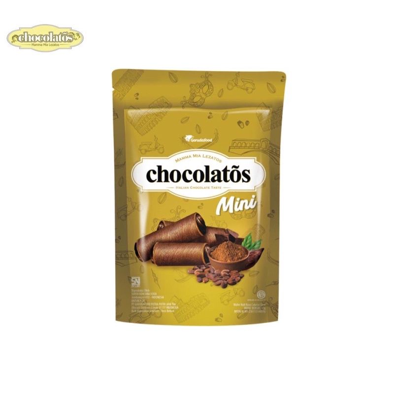 

Chocolatos Mini Chocolate 70gr [Kemasan Pouch]