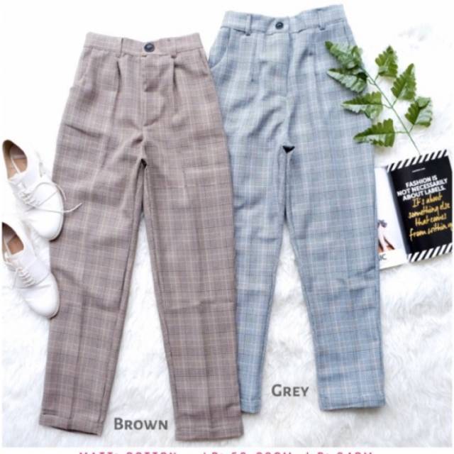  Baggy  Pants  Motif  Katun Celana  Cewek Shopee Indonesia