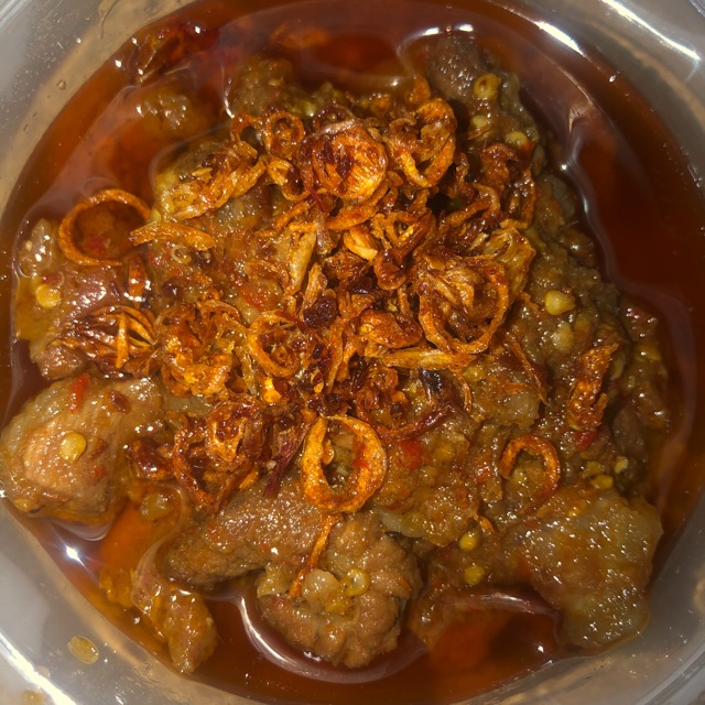 

Oseng Daging Mercon 250gr