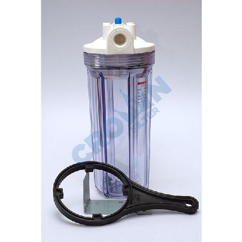Housing Nanotec Clear 10" Drat 1/2" - Housing Filter Air 10" Nanotec