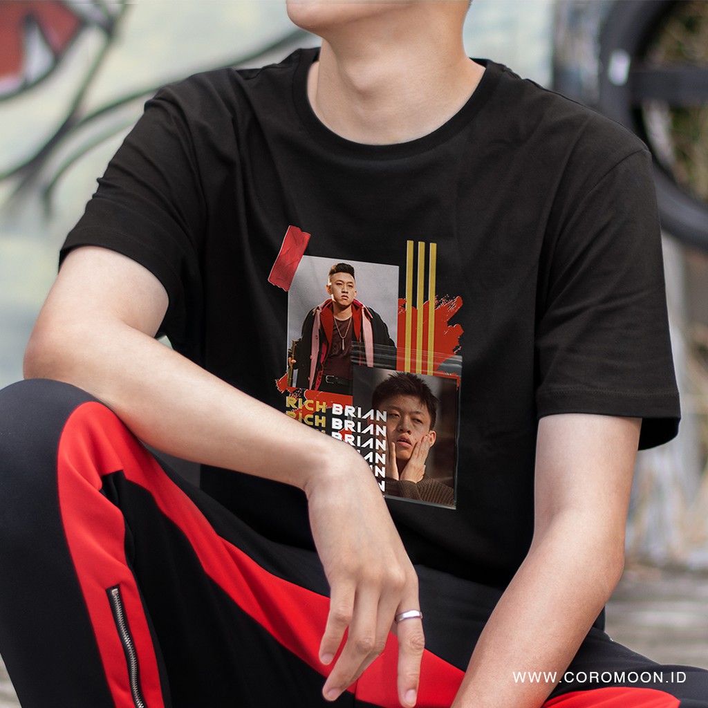 RICH BRIAN TEE BY COROMOON.ID - KAOS 88 RISING