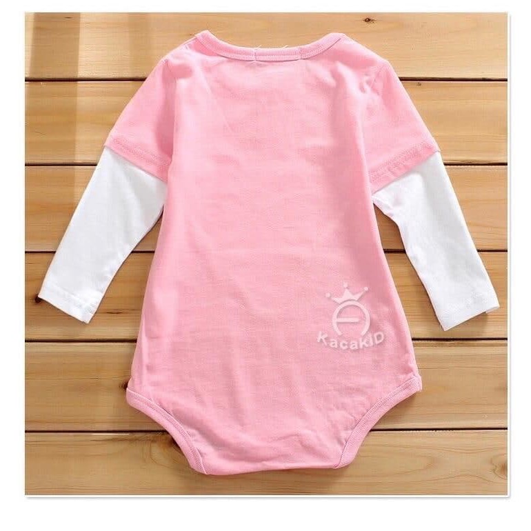 Promo !! Jumper anak perempuan cute murah - LS jumper supergirl baby kids sz 1th-3th (pink)