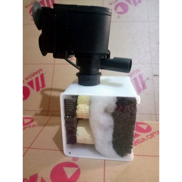 Filter Mini aquarium tanpa kuras