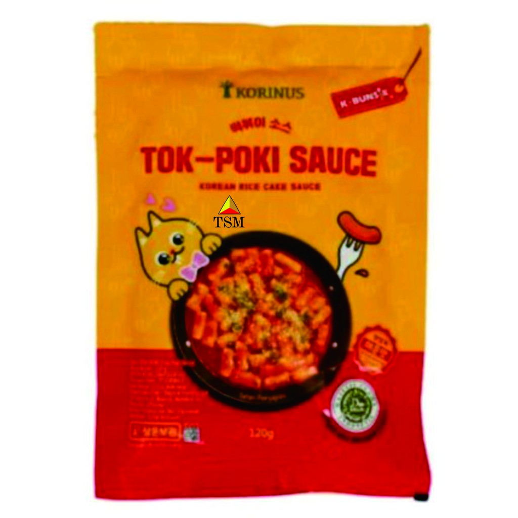 

K-BUNSIK TOK-POKI SAUCE 140gr / BUMBU PEDAS MASNIH KHAS KOREA UNTUK TOKPOKI