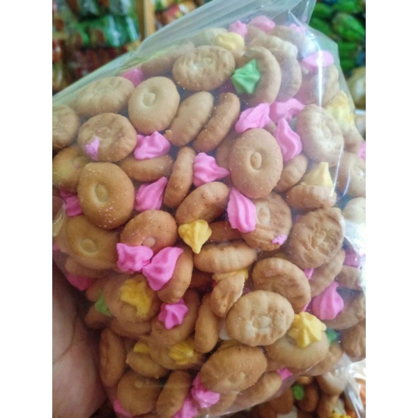 

Gemrose/ kue gula warna warni/ kue monas 250 gram