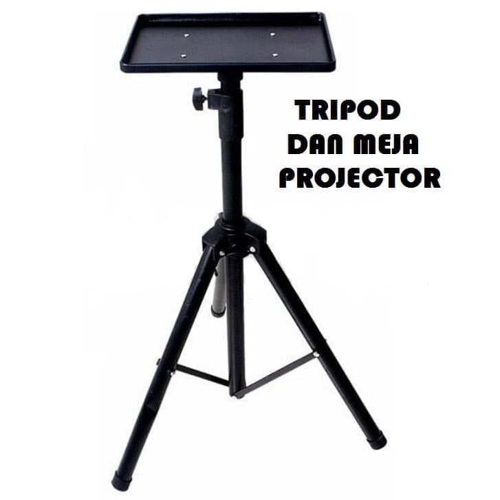 TRIPOD PROYEKTOR CHEERLUX WITH PLAT  / BRACKET PROYEKTOR TRIPOD STAND / STANDING MEJA PROJECTOR KAKI 3