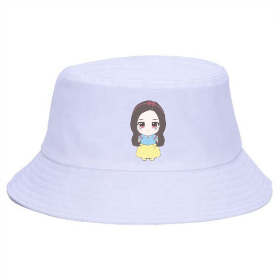 topi bucket hat premium Blackpink jisoo chibi black pink