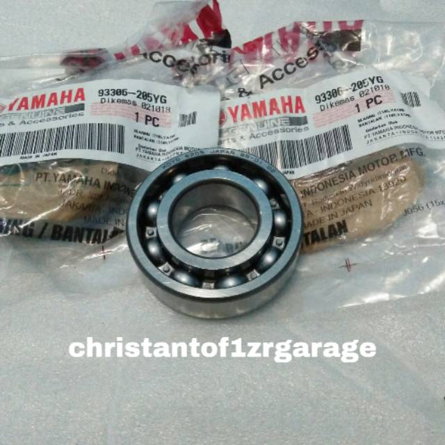 Bearing laher kruk as 6205 F1ZR FIZR F1Z FIZ Force1 Original YGP